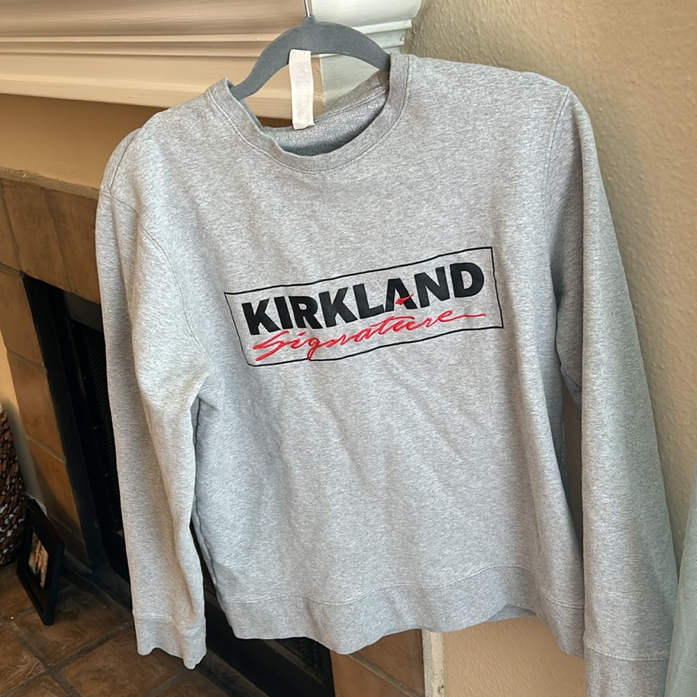 Costco Kirkland Sweatshirt Gray